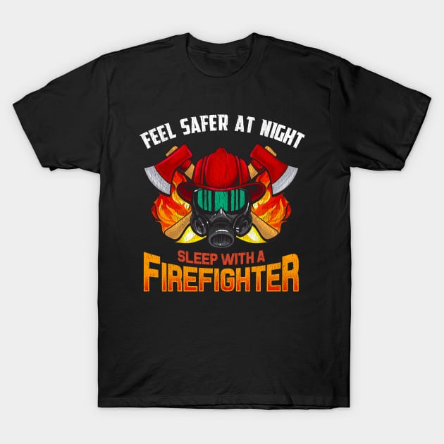 Firefighter Wife Quote T-Shirt by PixelArt